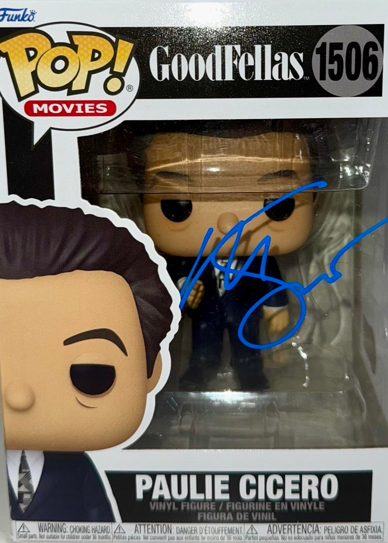 Martin Scorsese Signed Funko Pop #1506 "Paulie Cicero" (Goodfellas) - Beckett COA